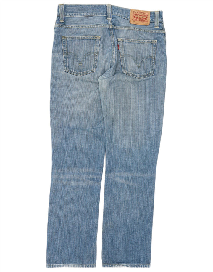 Levi's Damen 511 Slim Jeans W34 L30 Blaue Baumwolle