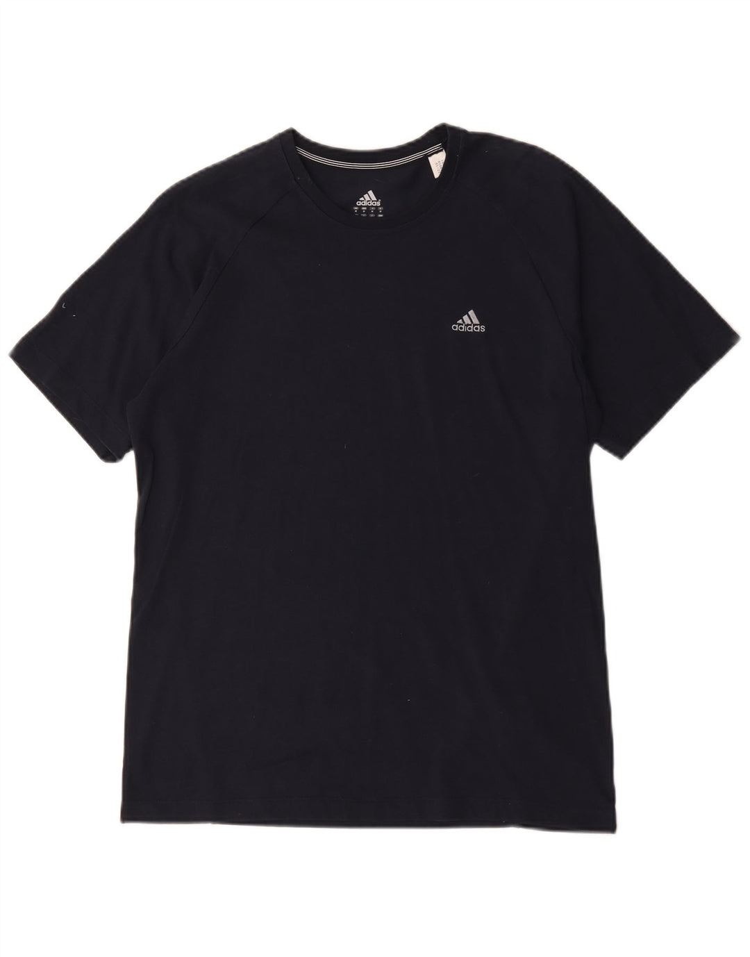 Adidas Herren Clima 365 T-Shirt Top aus mittelblauer Baumwolle