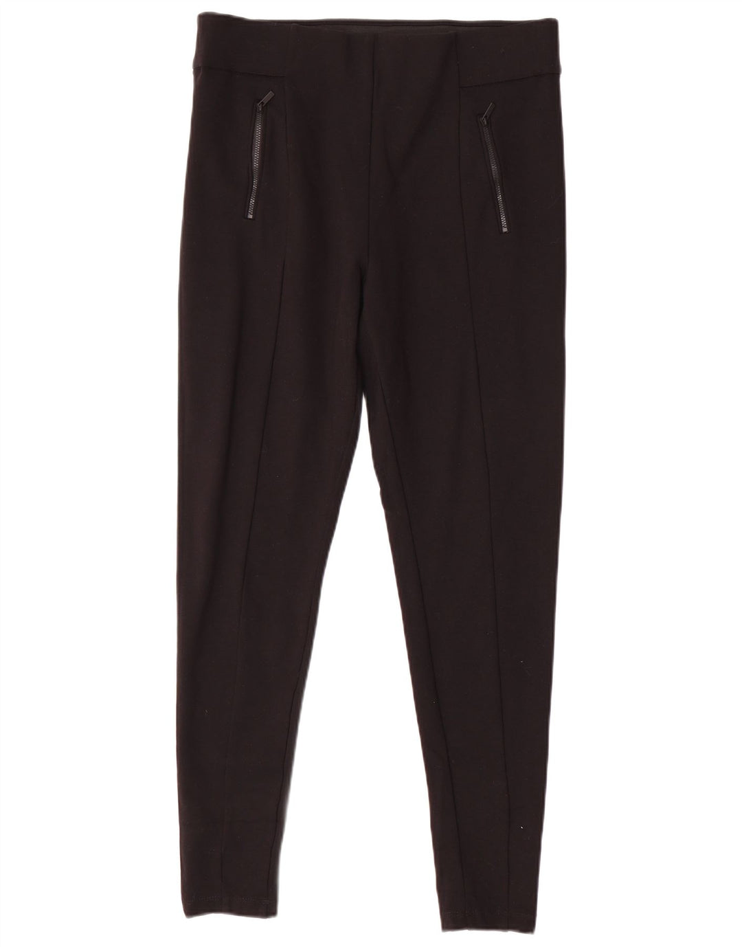 MARKS & SPENCER Damen Skinny Freizeithose UK 16 Large W34 L30 Schwarz