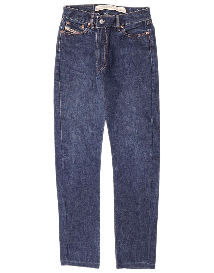 Diesel Damen Straight Jeans W28 L29 Blaue Baumwolle