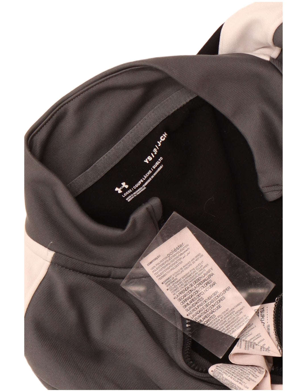 Under Armour Jungen-Trainingsanzug-Top-Jacke, 7–8 Jahre, Größe S, mehrfarbig