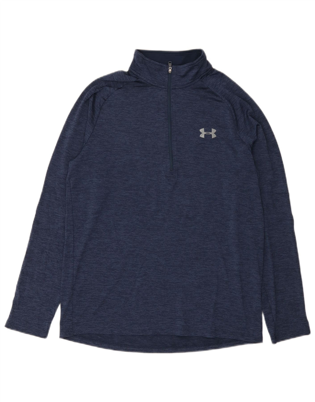 Under Armour Herren Heat Gear Pullover-Trainingsanzug-Oberteil, mittelgroß, Marineblau gefleckt
