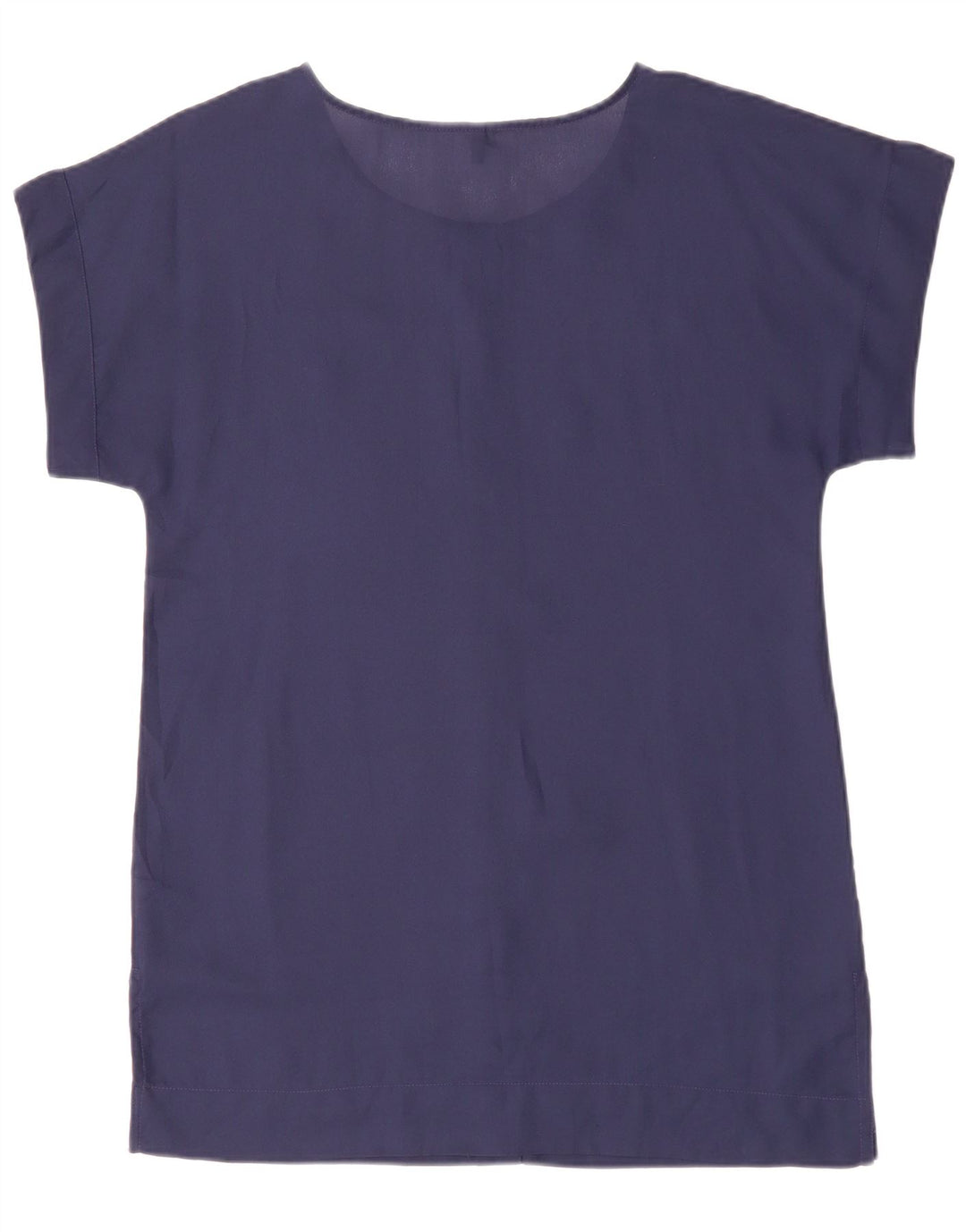 BENETTON Damen Tunikakleid UK 14 Mittel Marineblau