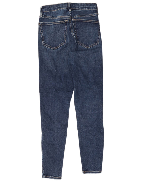 Topshop Damen Jamie Skinny Jeans W26 L30 Marineblau Polyester