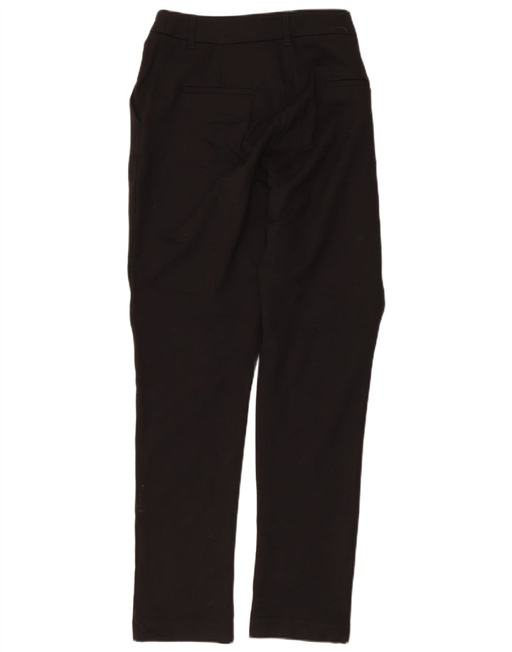 Guess Slim Chino-Hose für Damen, Größe S, W30, L29, schwarze Viskose