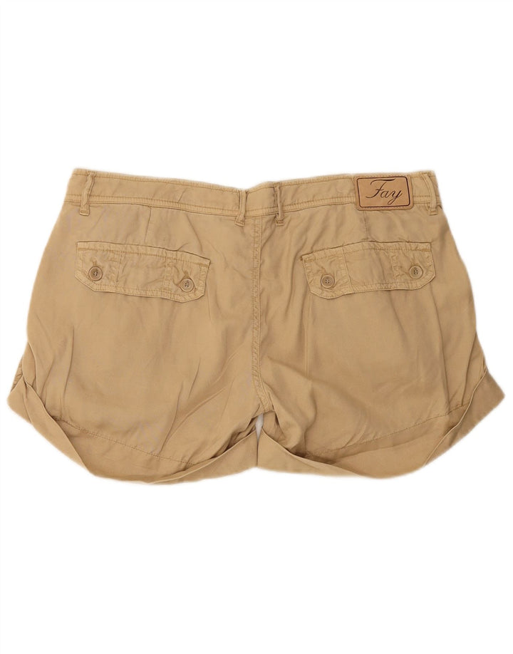 FAY Damen Chinoshorts W29 Medium Beige Lyocell