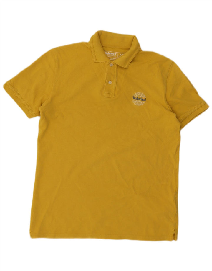Timberland Herren-Poloshirt mit normaler Passform, kleine gelbe Baumwolle