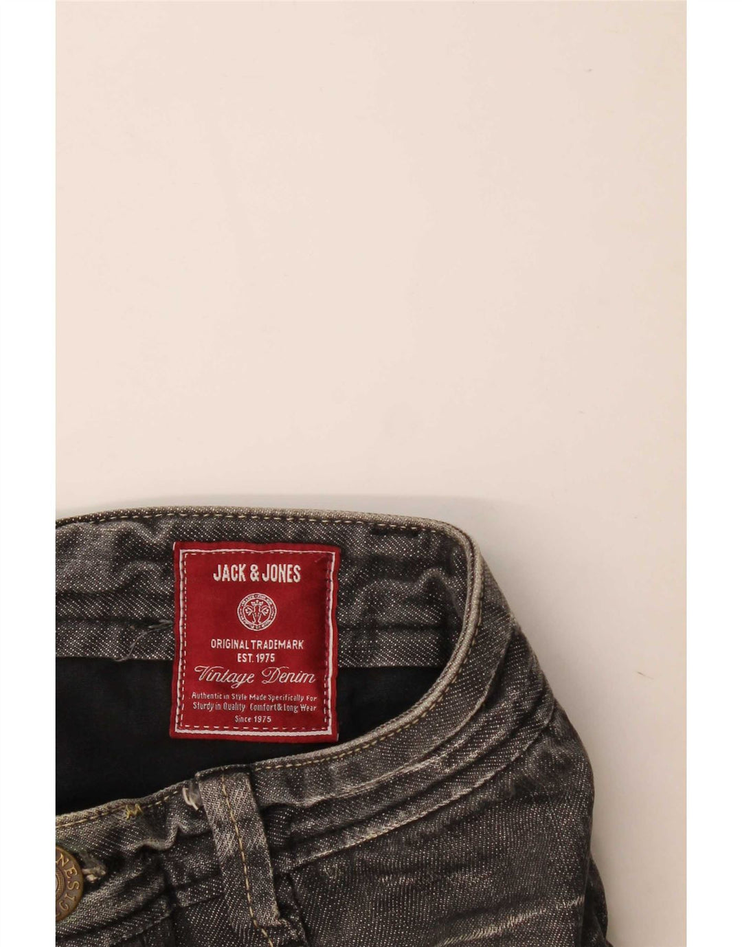 Jack & Jones Herren Straight Jeans W30 L32 Grau