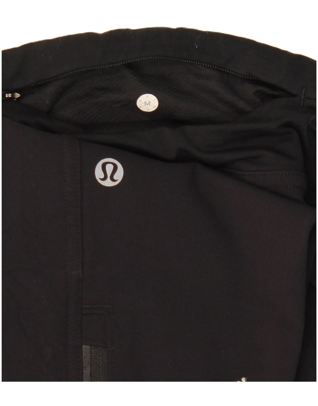Lululemon Damen Leggings UK 14 Medium Schwarz