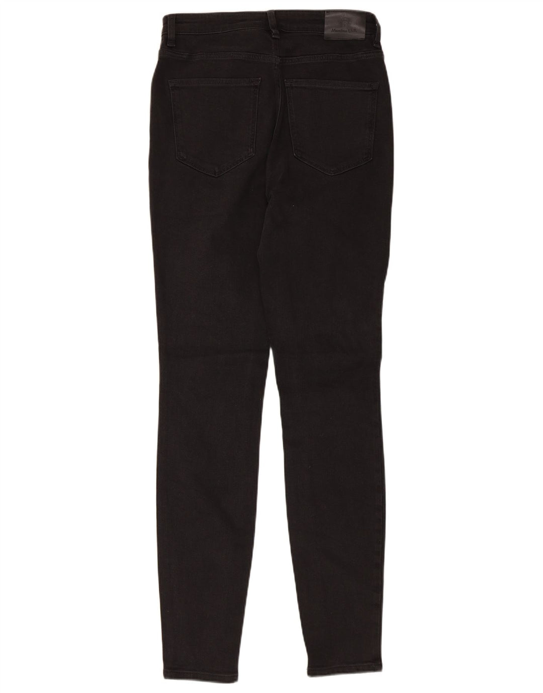 Massimo Dutti Damen Skinny Jeans EU 38 Small W28 L30 Schwarz Polyester