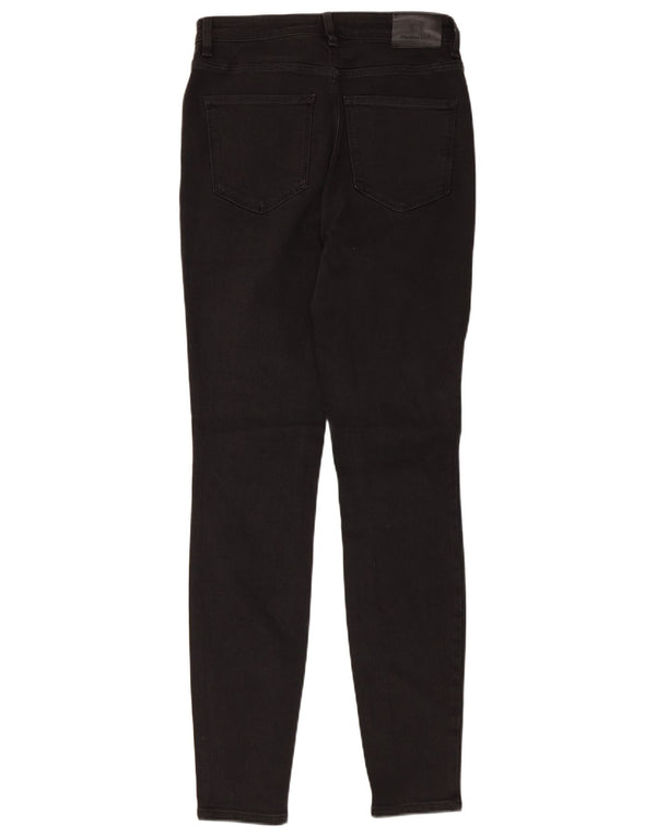 Massimo Dutti Damen Skinny Jeans EU 38 Small W28 L30 Schwarz Polyester