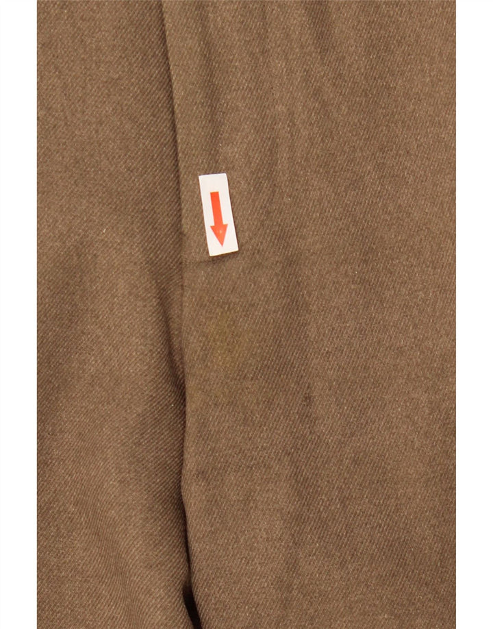 Marks & Spencer Herren-Chinohose mit normaler Passform, W42, L29, braun, Polyester