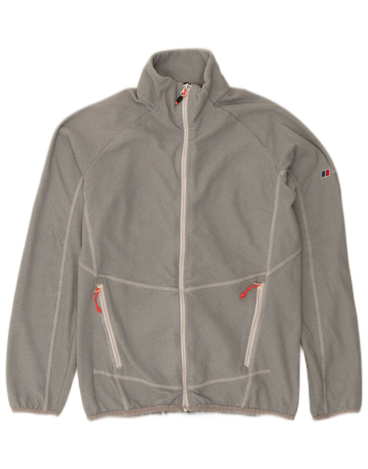 Berghaus Damen Fleecejacke UK 10 Small Grau Polyester
