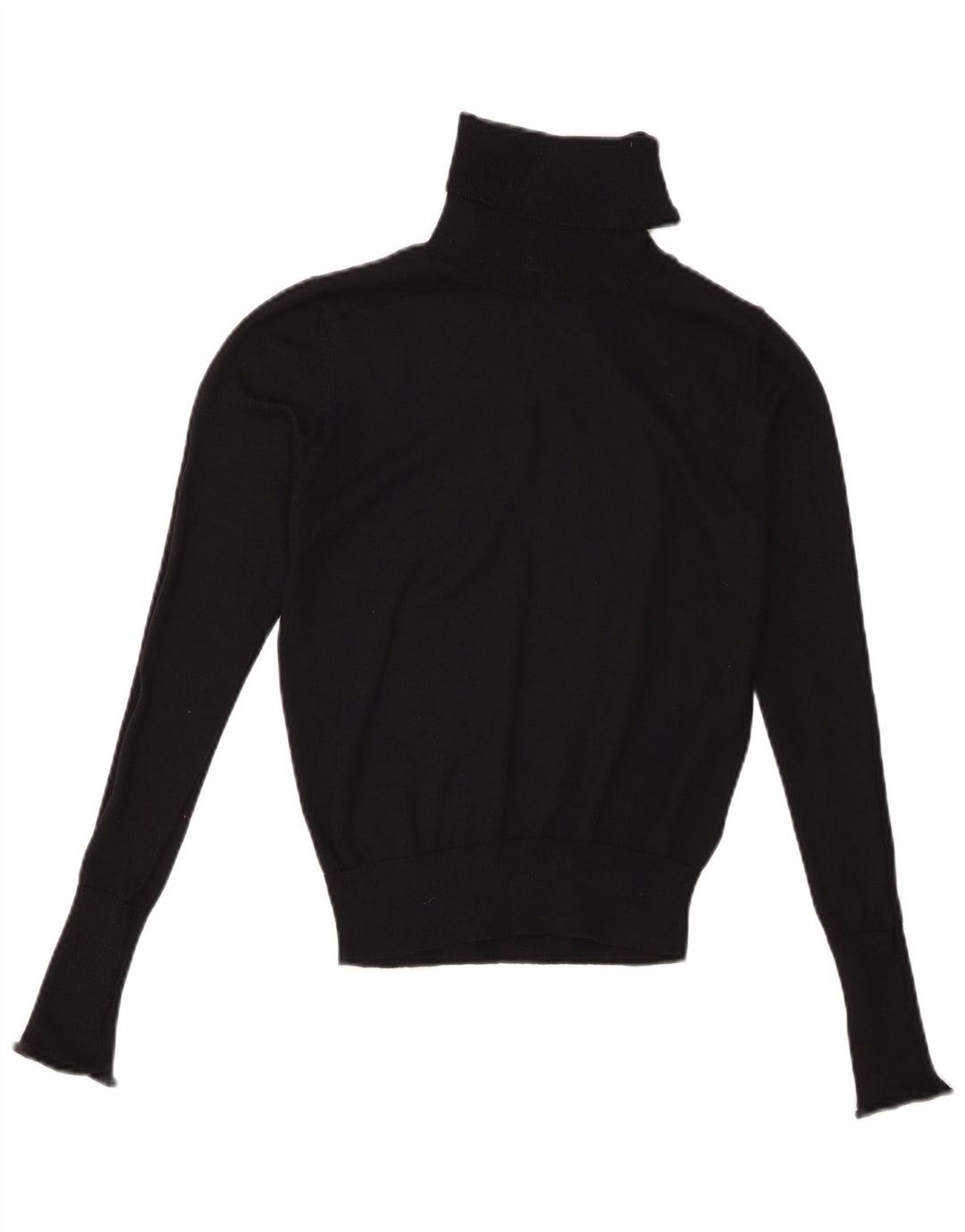 Zara Damen-Pullover mit Rollkragen, Gr. 10, Größe S, Schwarz, Polyester