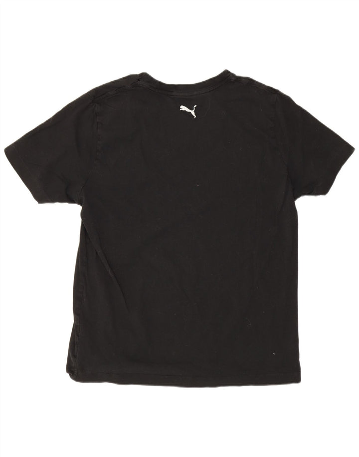 Puma Herren T-Shirt mit Grafik, Größe L, Schwarz