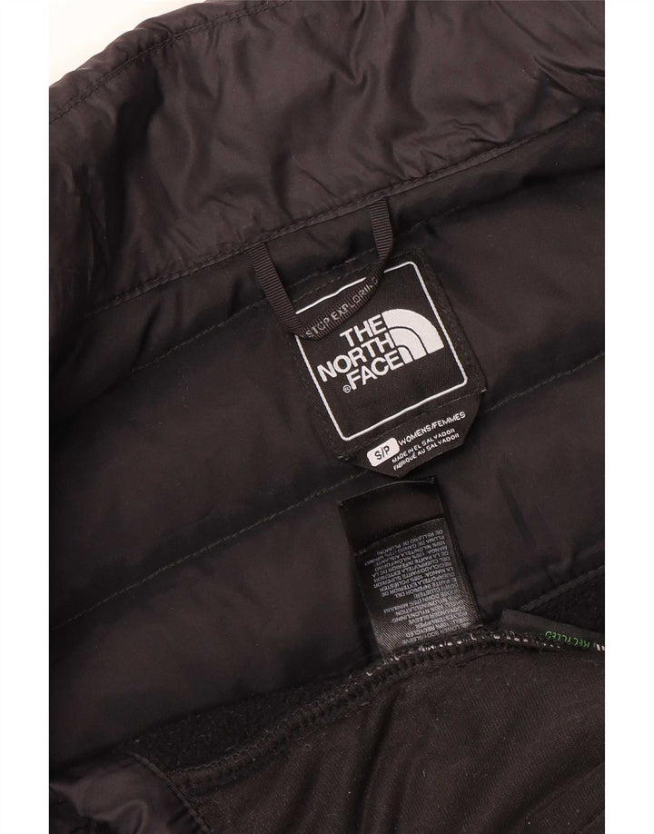 The North Face Womens Oversized Liner Wattierte Jacke UK 10 Small Schwarz