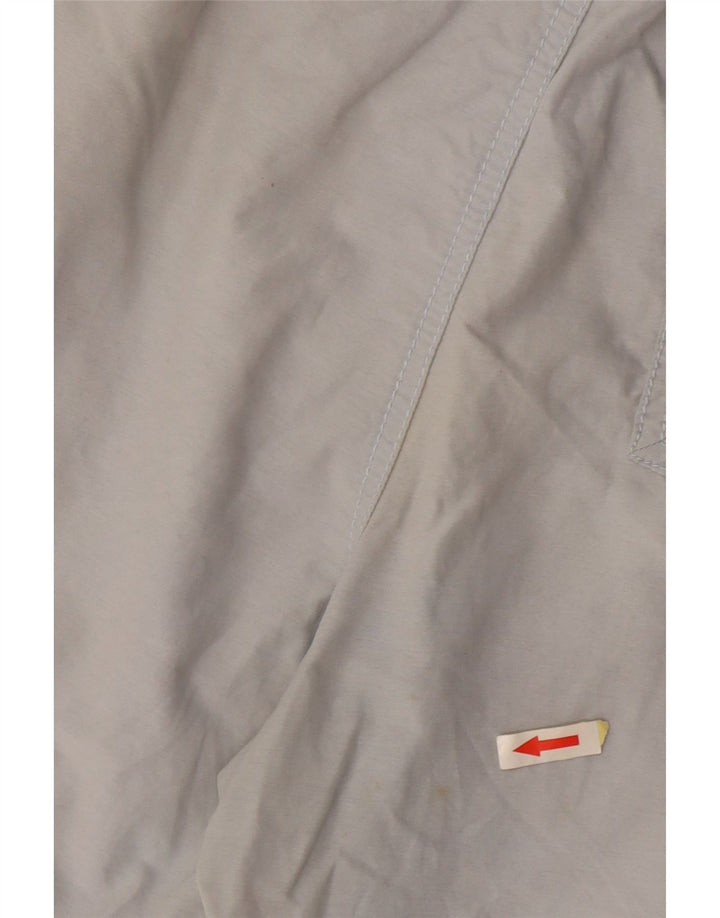 FRED PERRY Herren-Badeshorts, groß, graue Baumwolle