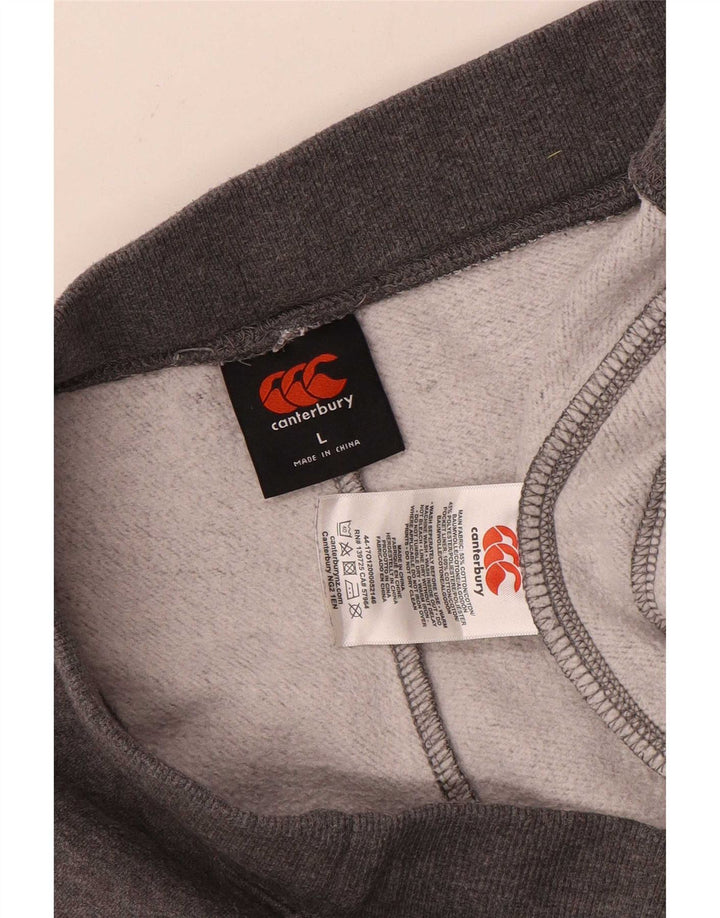Canterbury Herren-Trainingshose, große graue Baumwolle