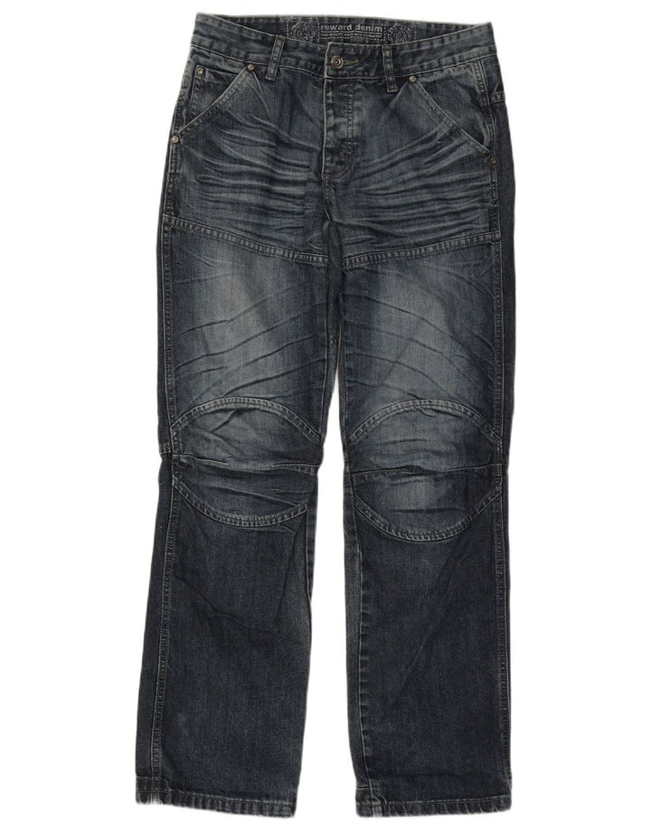 Reward Herren Straight Jeans W32 L32 Marineblau