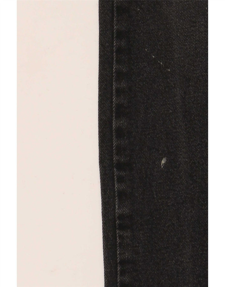Wrangler Herren Straight Jeans W32 L34 Schwarze Baumwolle