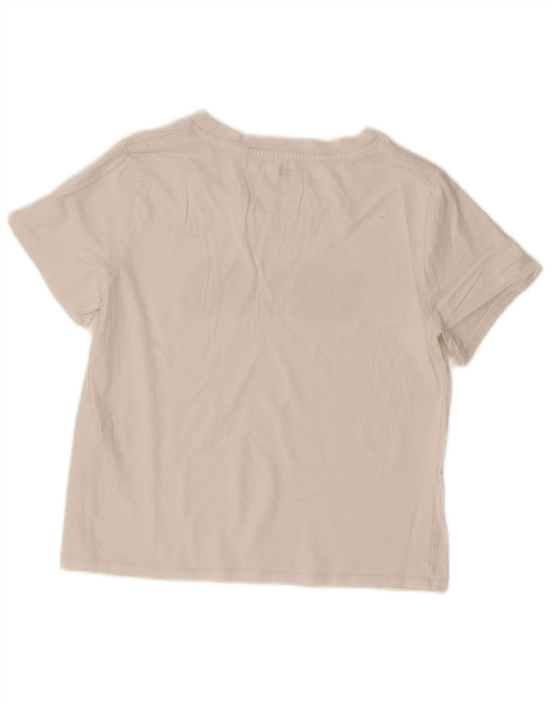 Levi's Damen-T-Shirt mit Grafik, UK 10, Größe S, Weiß