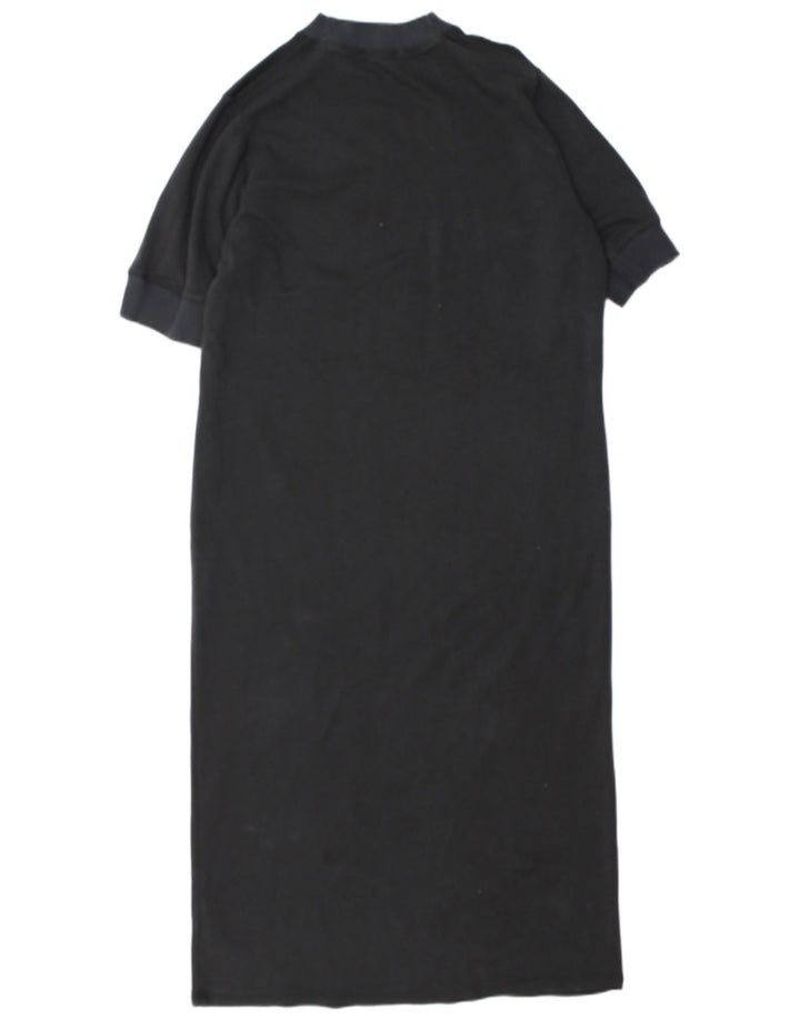 Zara Damen Maxikleid in Übergröße, UK 14, mittelgraue Baumwolle