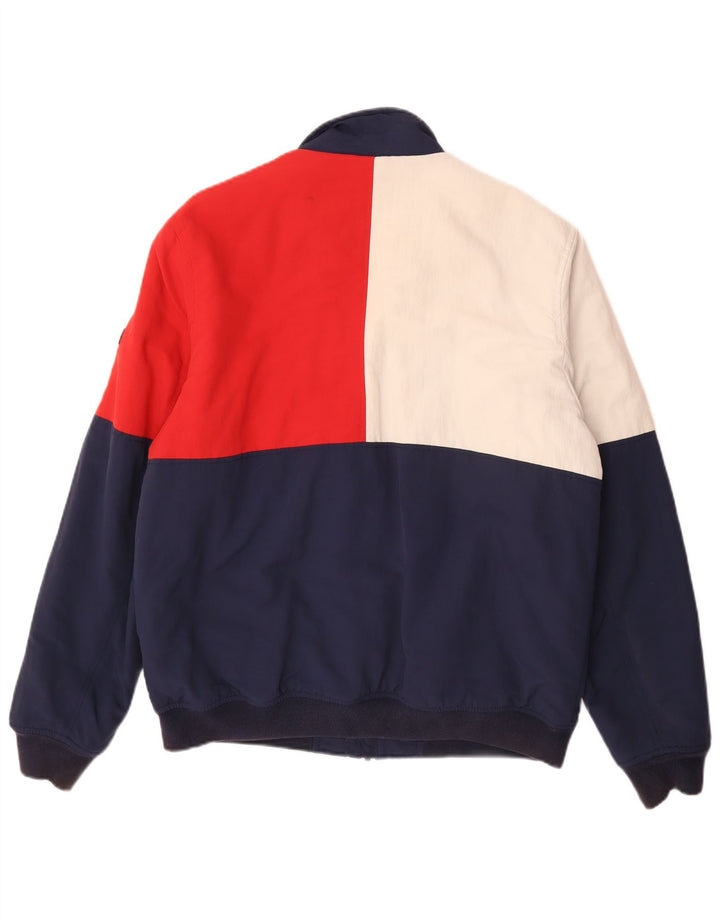 Tommy Hilfiger Herren Bomberjacke UK 40 Large Mehrfarbig Colourblock