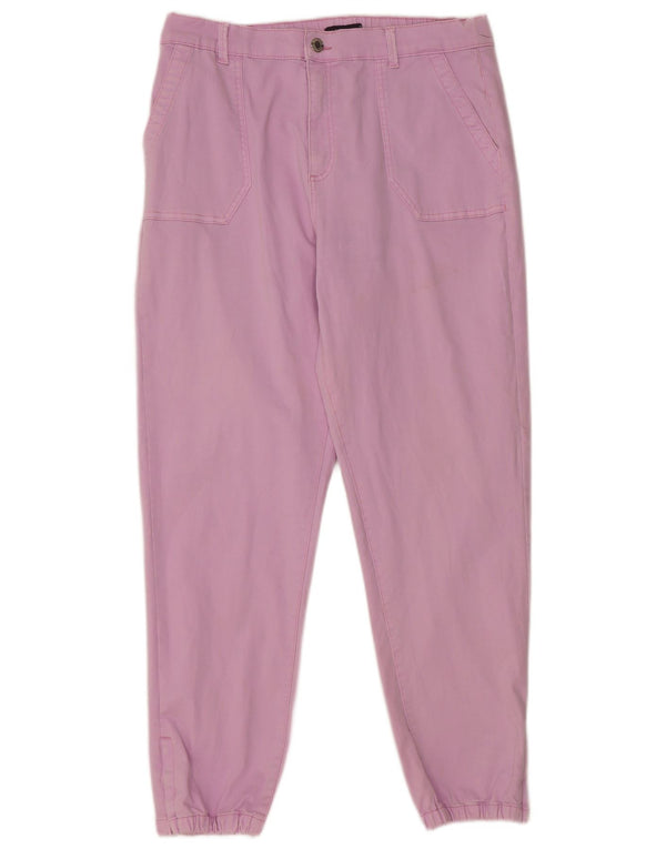 Marks & Spencer Damen Jogger Chinohose UK 16 Large W34 L28 Lila