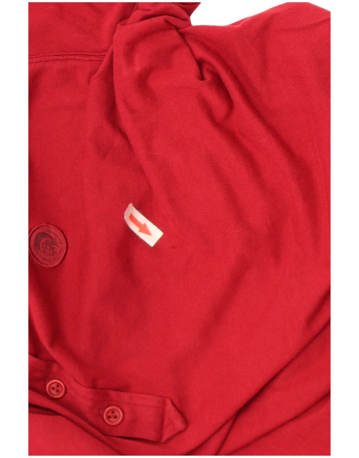 Diesel Herren Poloshirt Small Burgund