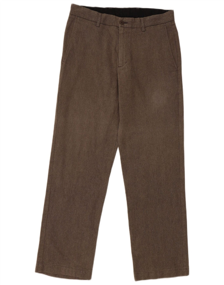 Gerade Chino-Hose für Herren von Zara, EU 40, mittelgroß, W31, L30, grau, Polyester