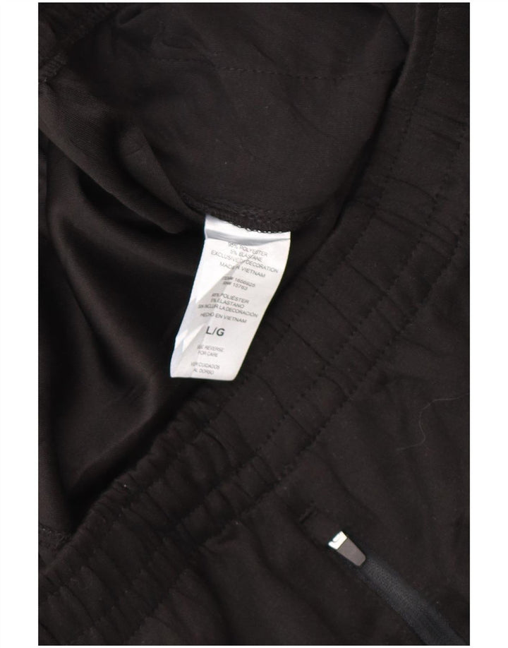 Champion Herren-Trainingshose, Jogginghose, Größe L, Schwarz, Polyester