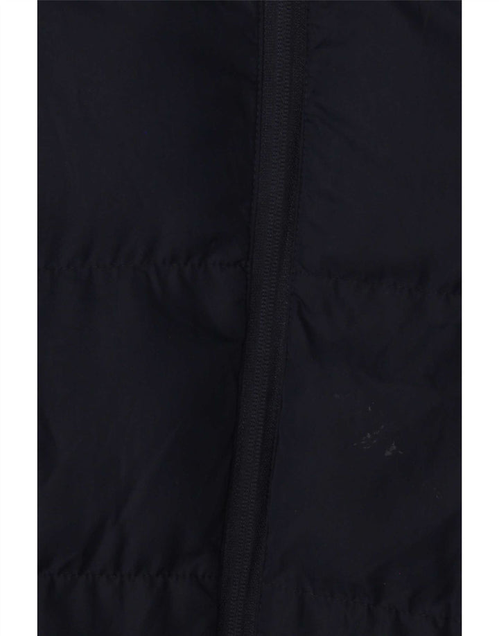 Lyle & Scott Wattierte Jungenjacke mit Kapuze, 15–16 Jahre, marineblaues Polyester