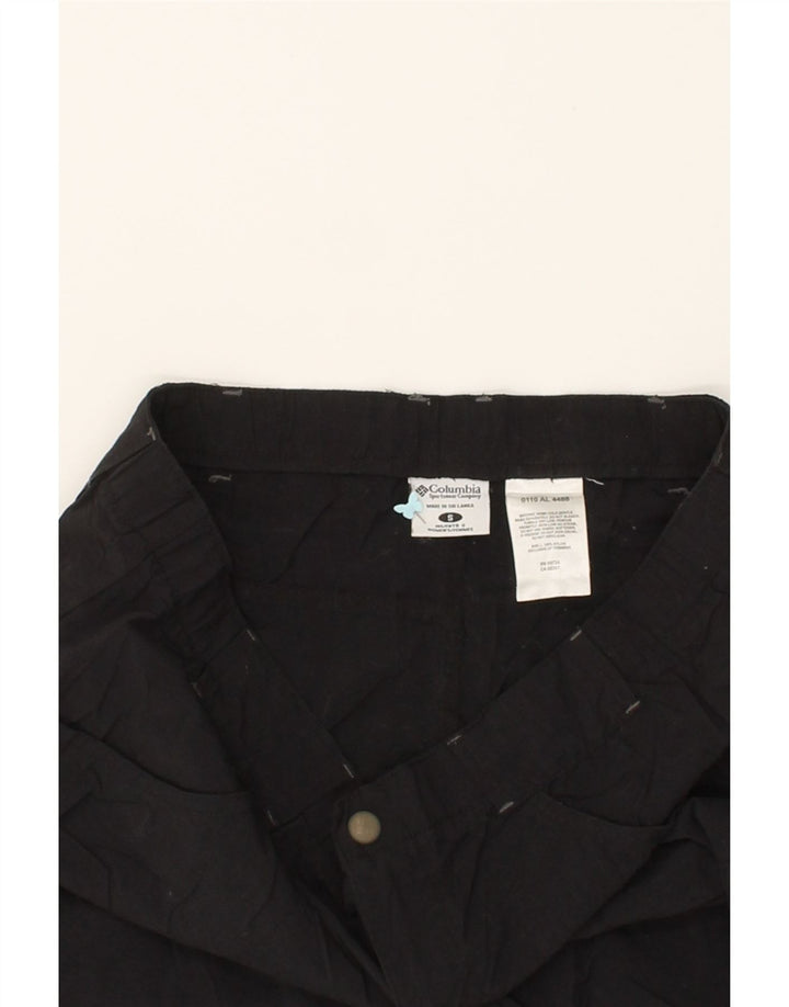 COLUMBIA Womens Cargo Shorts W34 Large Black Nylon Vintage Columbia and Second-Hand Columbia from Messina Hembry 