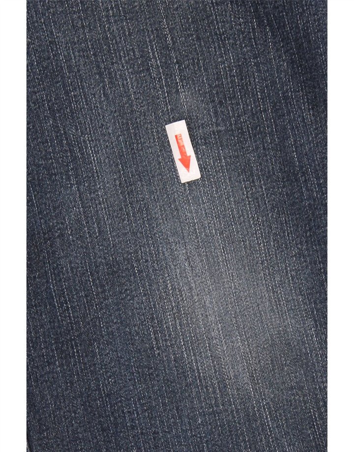 WRANGLER Herren Texas Straight Jeans W34 L30 Blaue Baumwolle