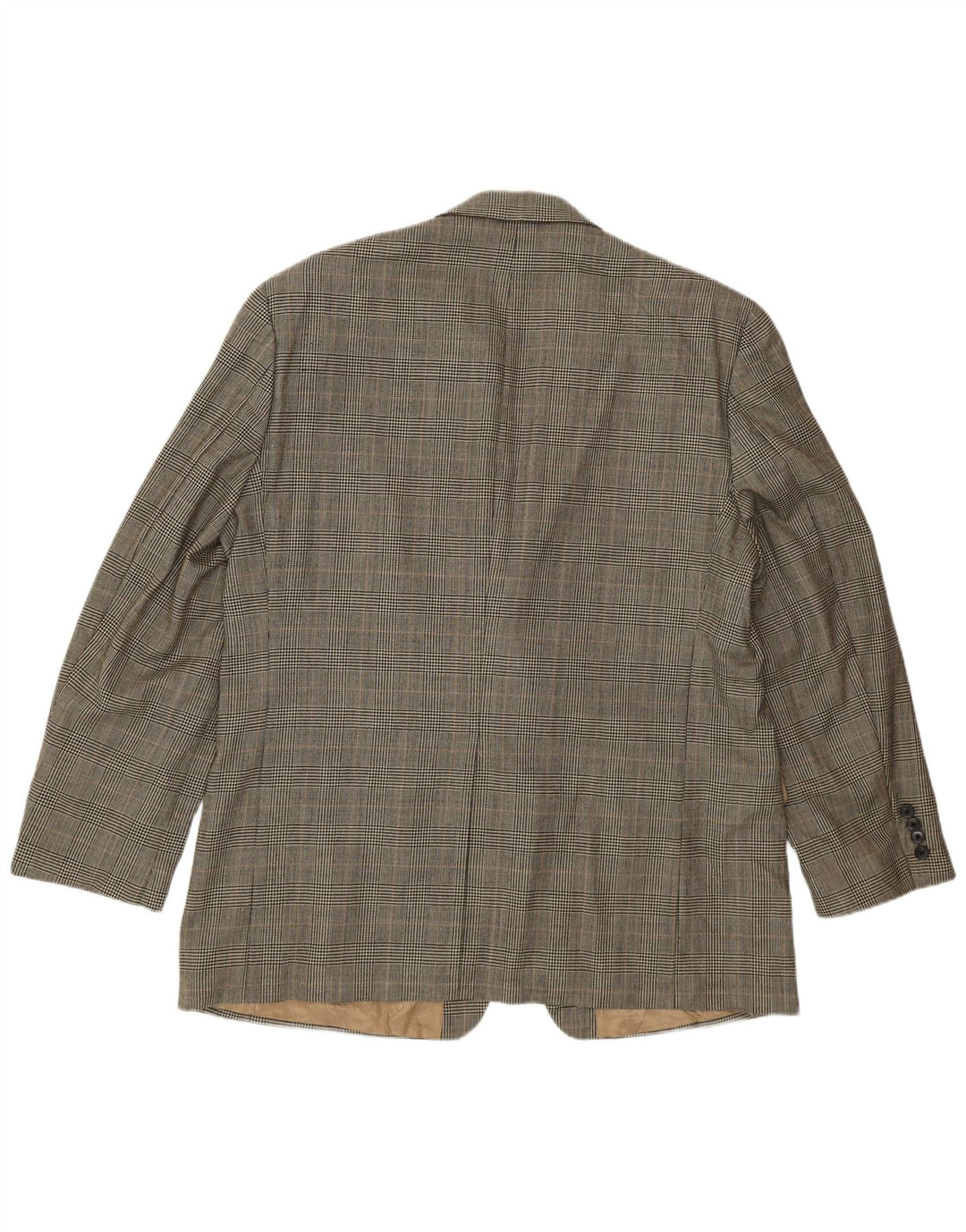 Polo Ralph Lauren Herren-Blazer mit 2 Knöpfen, UK 44, 2XL, beige Hahnentrittmuster