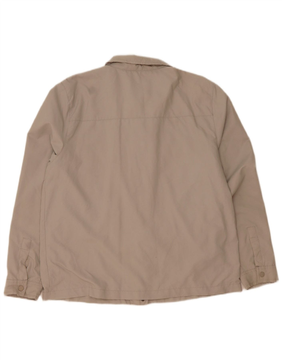 French Connection Herren-Utility-Jacke UK 40 Large Beige Polyamid