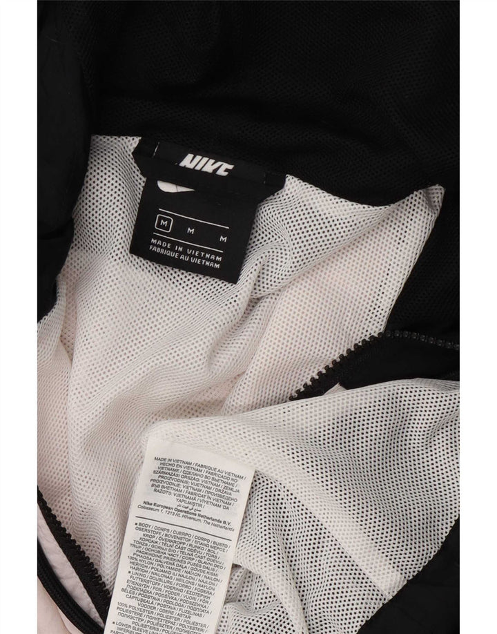 Nike Herren-Regenjacke mit Kapuze, UK 38, Medium, mehrfarbig, Colourblock-Nylon