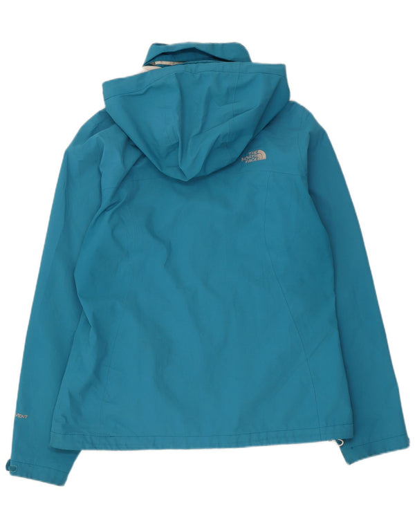 The North Face Damen-Regenjacke mit Kapuze, UK 14, Mittelblau, Polyester