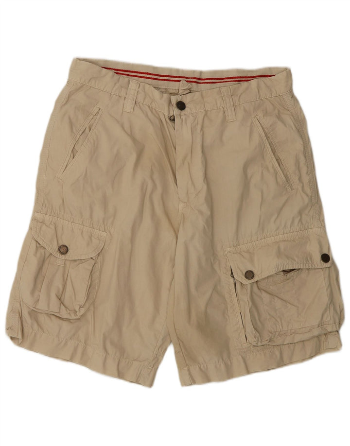 Zara Herren Cargoshorts EU 42 Large W32 Beige