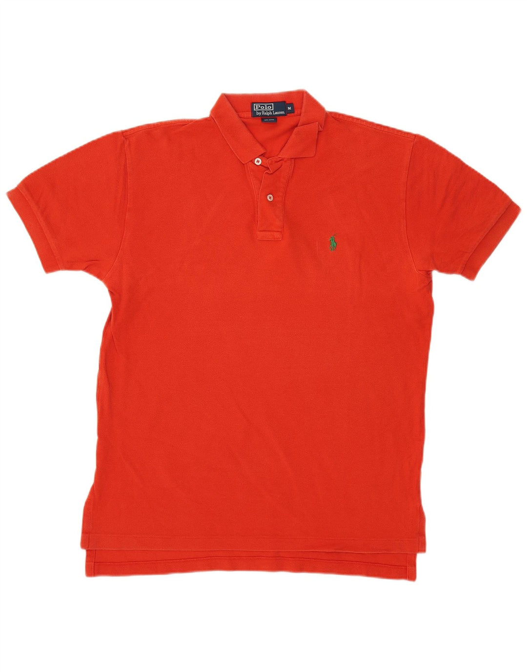 Polo Ralph Lauren Herren-Poloshirt aus mittelroter Baumwolle