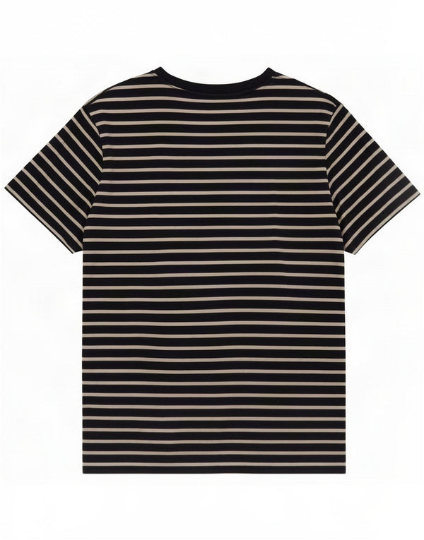 Joules Damen T-Shirt Top UK 16 Large Marineblau gestreift Baumwolle
