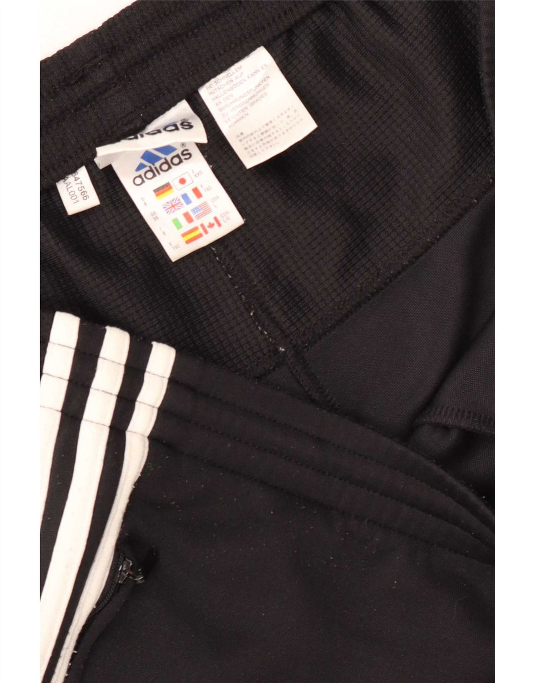 Adidas Herren Trainingshose XL Schwarz Polyester