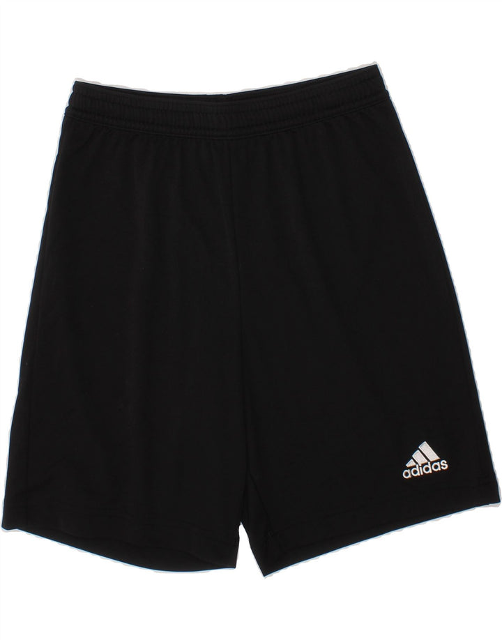 ADIDAS Boys Sport Shorts 11-12 Years  Black Polyester Vintage Adidas and Second-Hand Adidas from Messina Hembry 