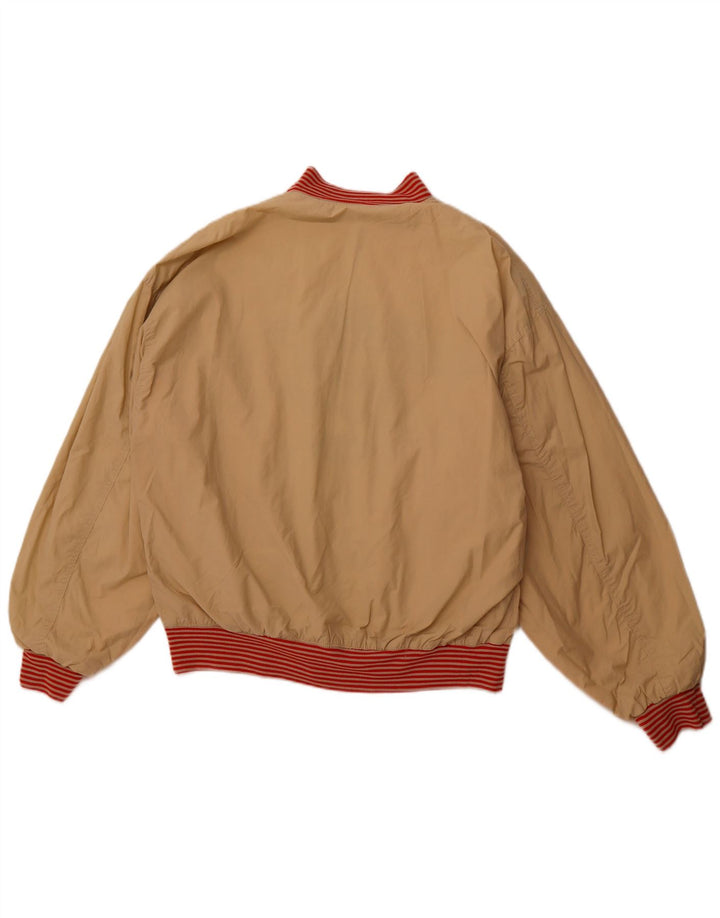 QUARRY Herren Graphic Reversible Jacke UK 42 XL Off White Cotton