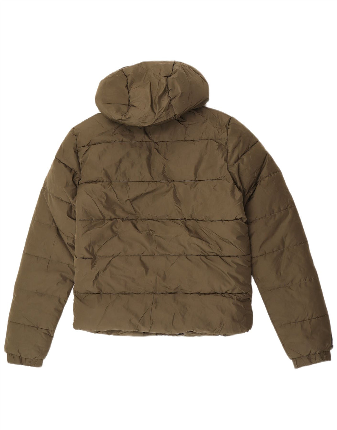 Superdry Herren-Kapuzenjacke, wattiert, UK 36, Größe S, Khaki, Polyester