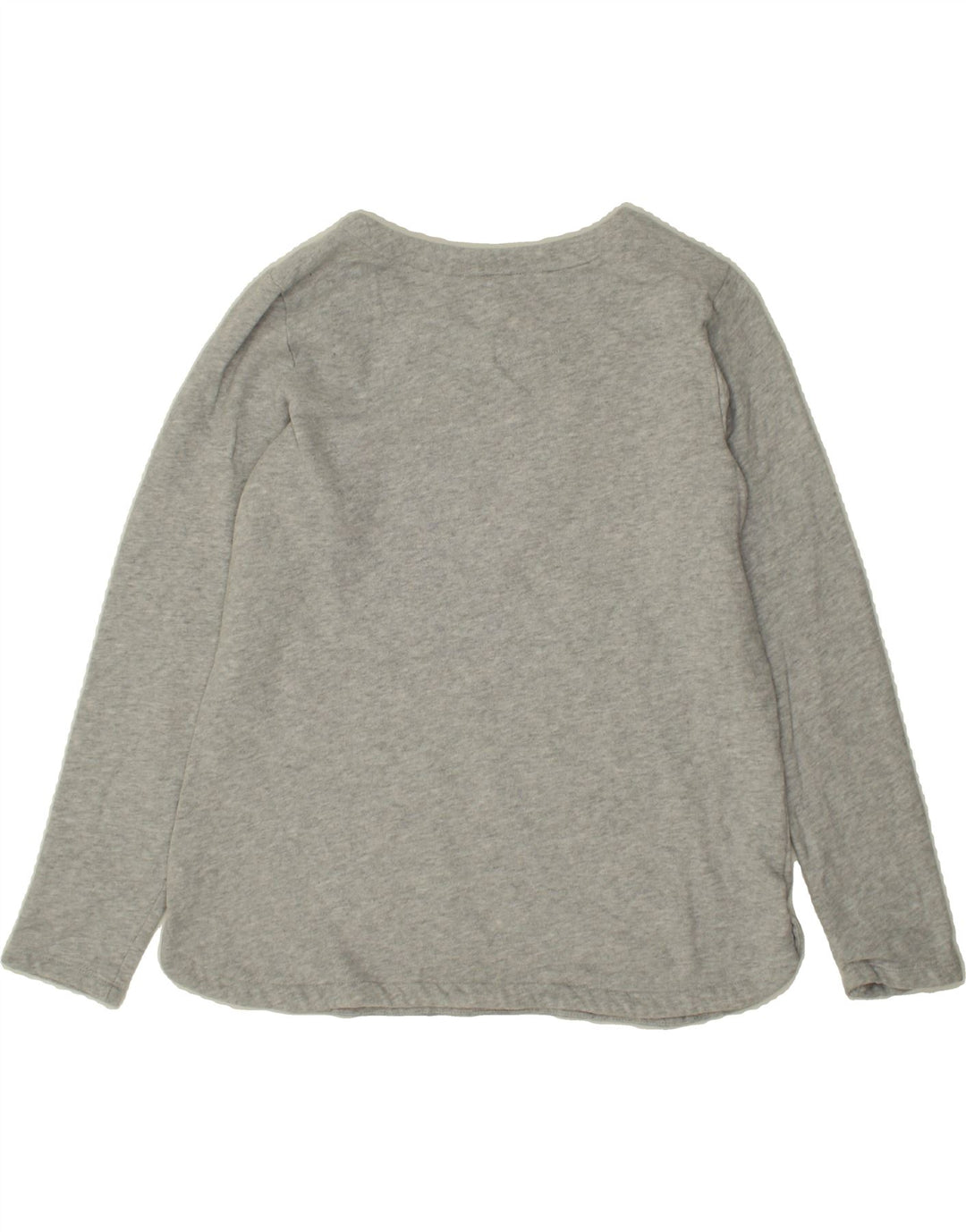 IZOD Womens Sweatshirt Jumper UK 14 Medium Grey Cotton Vintage Izod and Second-Hand Izod from Messina Hembry 