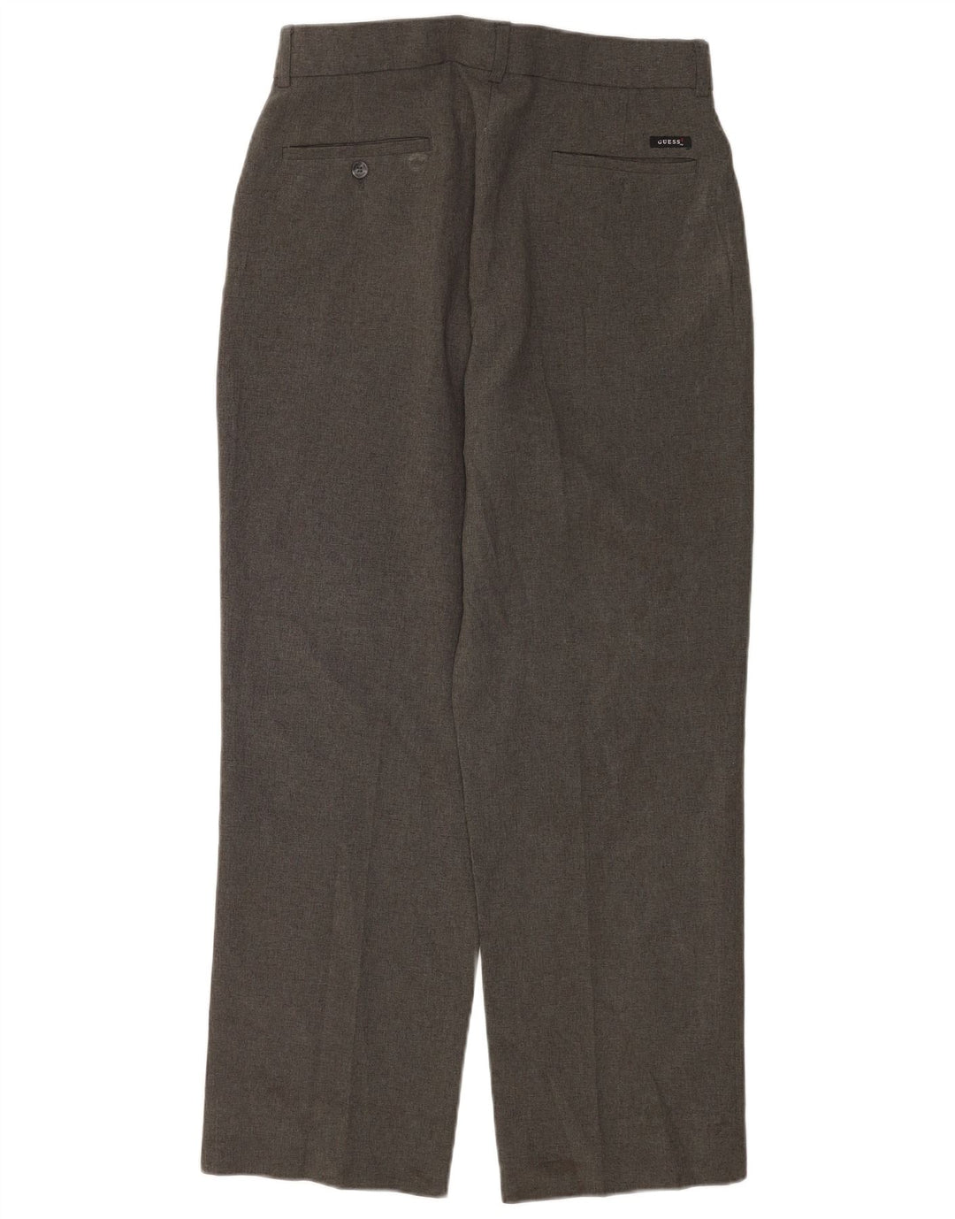 Guess Gerade Herren-Anzughose W32 L30 Graues Polyester