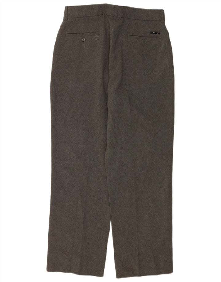 Guess Gerade Herren-Anzughose W32 L30 Graues Polyester