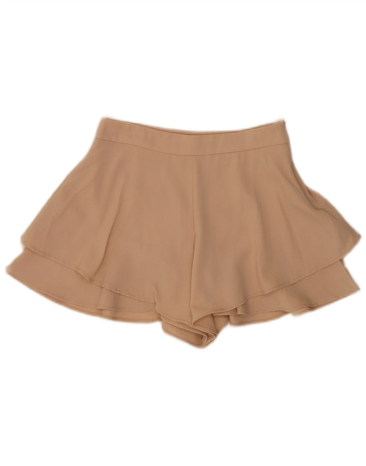 Zara Damen Freizeitshorts XS W24 Beige