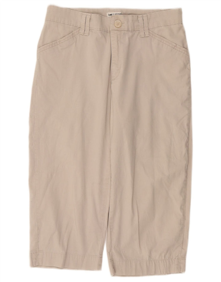 LEE Damen Caprihose W30 L19 Beige